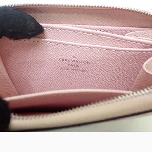 Authentic Louis Vuitton Pink Epi Compact Zip Around Zippy Coin/Card Wallet - Picture 9 of 9
